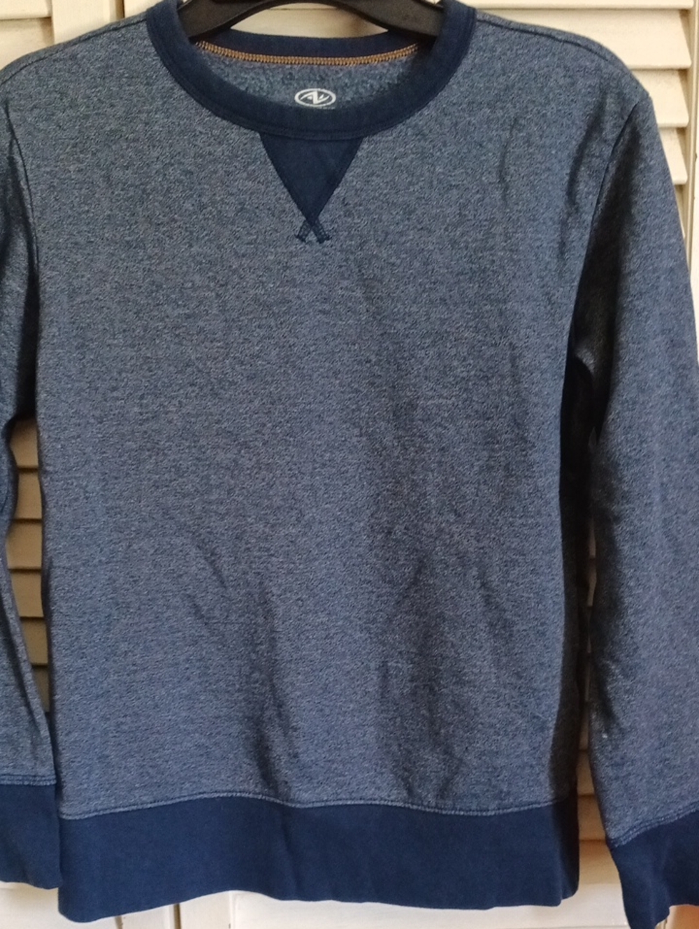 Casual Boy's Crewneck Sweatshirt - Blue Heather